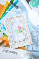 666977 Sizzix® 3D Textured Impressions A5 Embossing Folder - Lacy Leaves by Eileen Hull