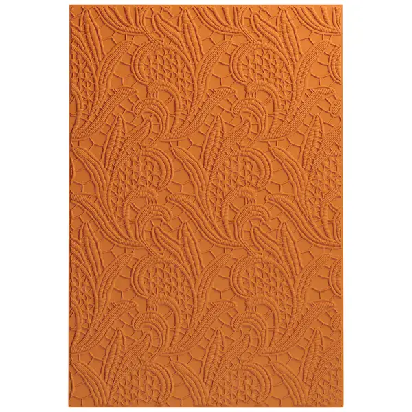 666977 Sizzix® 3D Textured Impressions A5 Embossing Folder - Lacy Leaves by Eileen Hull