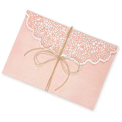 667014 Sizzix™ Thinlits® Die Set 10PK - Laced Folio by 49 and Market