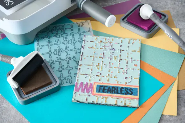 667020 - Sizzix® Multi-Level Embossing Folder - Grid Graph by Seth Apter