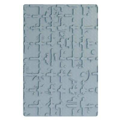 667020 - Sizzix® Multi-Level Embossing Folder - Grid Graph by Seth Apter