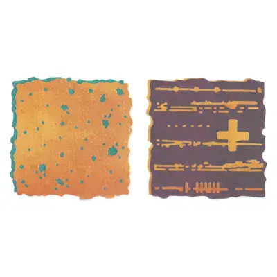 667023 - Sizzix® Thinlits® Die 4PK - Paper Cutz #1 by Seth Apter