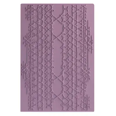 667049 Sizzix® 3D Textured Impressions Embossing Folder - Magic Mesh by Seth Apter