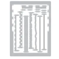 667062 Sizzix Thinlits Die Set 16PK - Snap and Swap Journal Set by 49 and Market