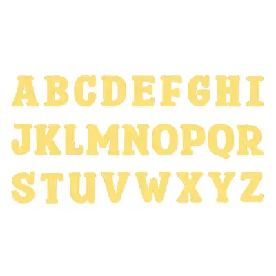 667065 Sizzix® Thinlits 26PK Die Set - Nora Alphabet by Eileen Hull