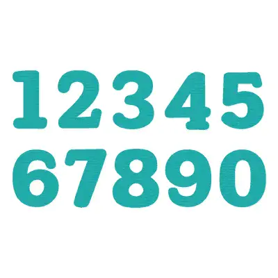 667066 Sizzix® Thinlits 10PK Die Set - Nora Numbers by Eileen Hull