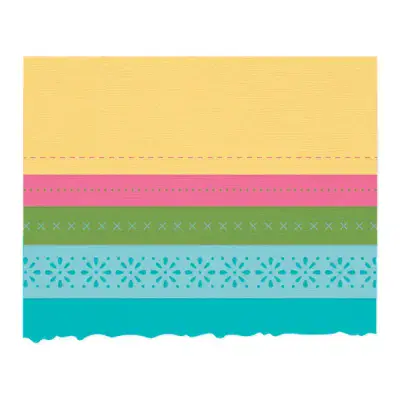 667067 Sizzix® Thinlits 5PK Die Set - Page Edges by Eileen Hull