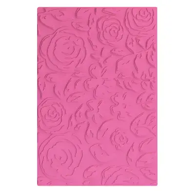 667069 Sizzix® Textured Impressions Embossing Folder - Watercolor Bouquet by Eileen Hull