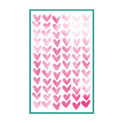 667070 -Sizzix A5 Stencil 4PK - Buildables Backgrounds #1 by Vicki Boutin