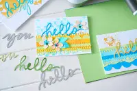 667073 - Sizzix® Thinlits® 17PK Die Set - Vicki Script #1 by Vicki Boutin