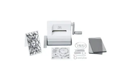 667155 Sizzix Sizzix Sidekick Starter Kit (White & Gray)