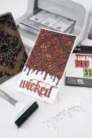 667237 Sizzix Thinlits Die Set 10PK Vault Frights + Bones by Tim Holtz
