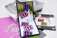 667237 Sizzix Thinlits Die Set 10PK Vault Frights + Bones by Tim Holtz