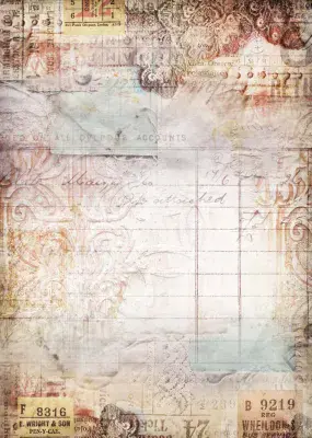 7 Dots Studio - Butterfly Effect Overdue Accounts Rice Paper