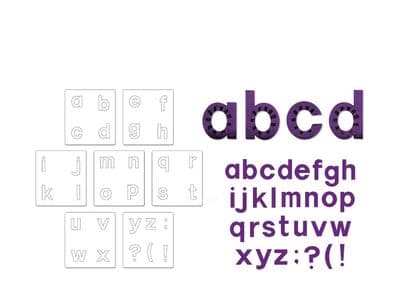 A10082 Sizzix Alphabet Block 1 1/2