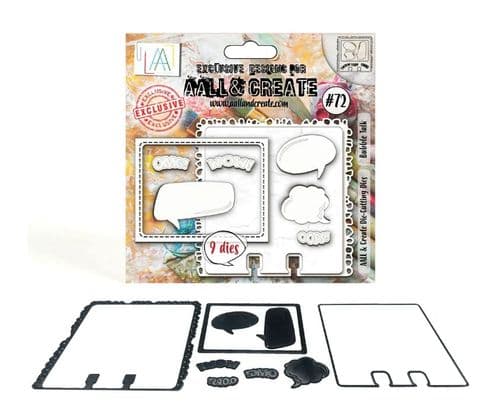 AALL & Create #72 - Die-Cutting Die Set - Bubble Talk