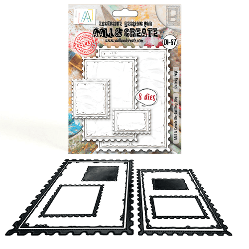 AALL & Create #87 - Die-Cutting Set - Quirky Post