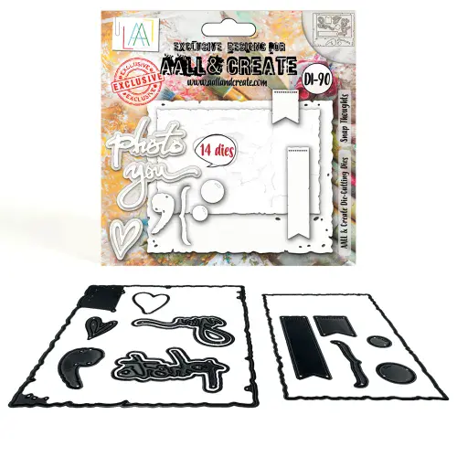 AALL & Create #90 - Die-Cutting Set - Snap Thoughts