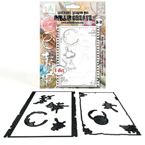 AALL & Create #91 - Die-Cutting Set - Film Drip