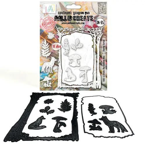AALL & Create #95 - Die-Cutting Set - Furry Forest