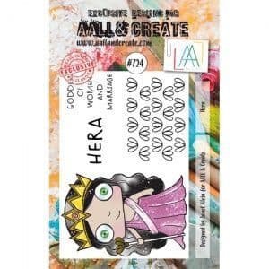 AALL & Create - A7 Stamp #724 - Hera By Janet Klein