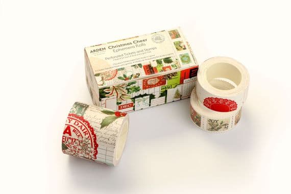 Arden Creative Studio Christmas Cheer Ephemera Rolls