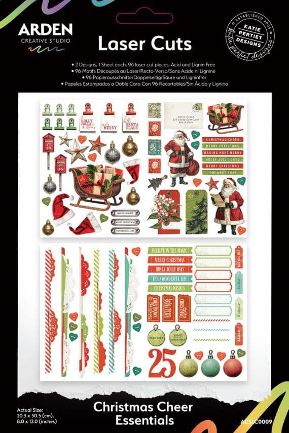 Arden Creative Studio Christmas Cheer Essentials Laser Cuts
