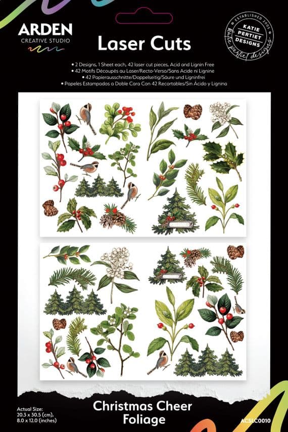 Arden Creative Studio Christmas Cheer Foliage Laser Cuts