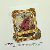 Arden Creative Studio Echoes of the Past 6in x 8in Clear Stamp Set