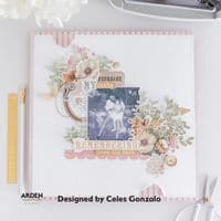 Arden Creative Studio Echoes of the Past 6in x 8in Clear Stamp Set