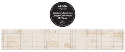 Arden Creative Studio Garden Chronicles Ledger Continuous PET Tape