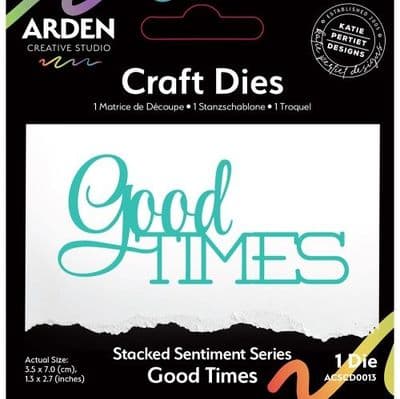 Arden Creative Studio, Katie Pertiet Page Starters Collection Stacked Craft Die - Good Times