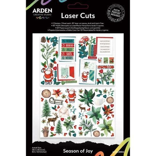 Arden Creative Studio Katie Pertiet Season of Joy - Laser Cuts