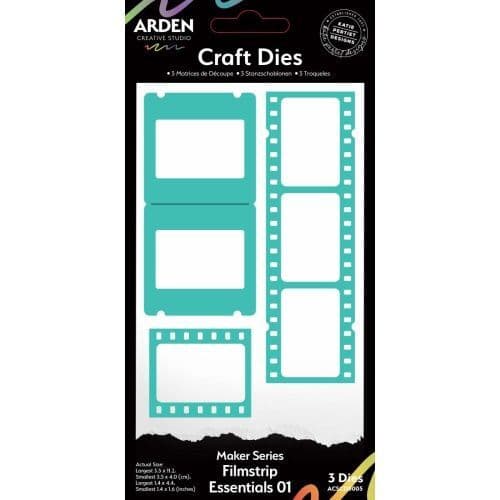 Arden Creative Studio Maker Series, Katie Pertiet, Craft Die - Filmstrip Essentials 01