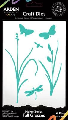 Arden Creative Studio Maker Series, Katie Pertiet, Craft Die Set - Tall Grasses