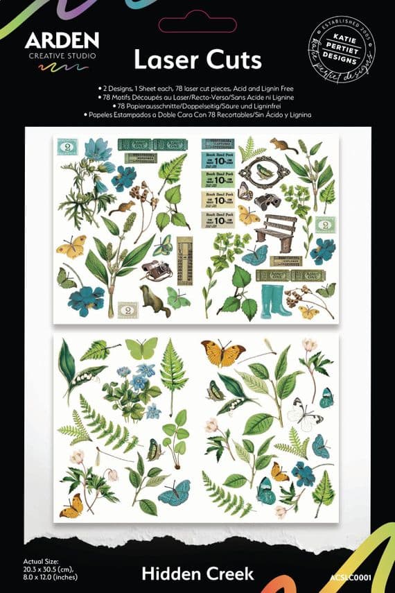 Arden Creative Studio Maker Series, Katie Pertiet, Laser Cuts - Hidden Creek