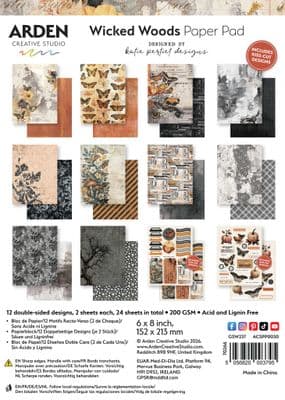 Arden Creative Studio   Wicked Woods 6in x 8in Paper Pad