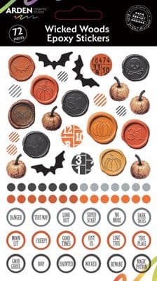 Arden Creative Studio Wicked Woods Epoxy Stickers