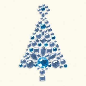 Basic Grey Bling It! Designer Rhinestones, Tree - Sky