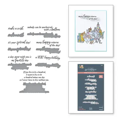 Betterpress Say Cheese Classic Pooh Birthday Collection - A Very Happy Birthday Sentiments