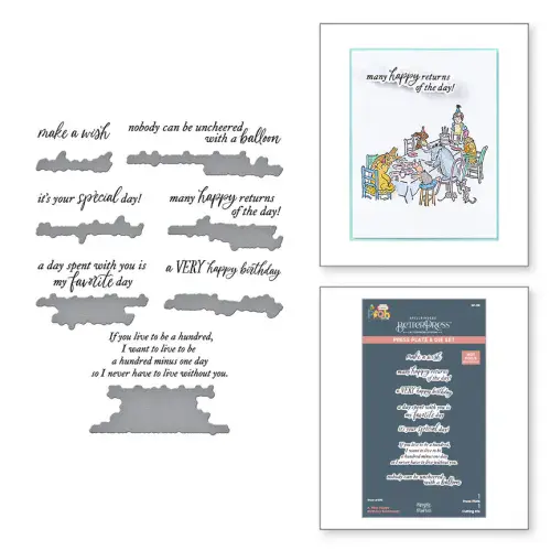 Betterpress Say Cheese Classic Pooh Birthday Collection - A Very Happy Birthday Sentiments