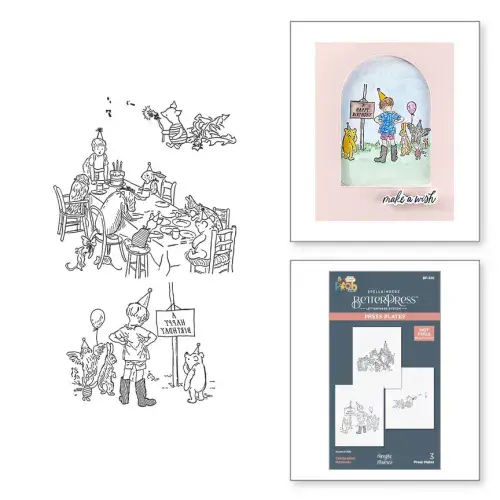 Betterpress Say Cheese Classic Pooh Birthday Collection - Celebration Moments