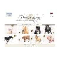 Bree Merryn - Bumble & Farmyard Buddies  A6 Toppers
