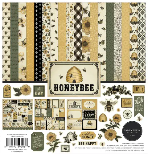 Carta Bella - Honey Bee 12" x 12" Collection Kit