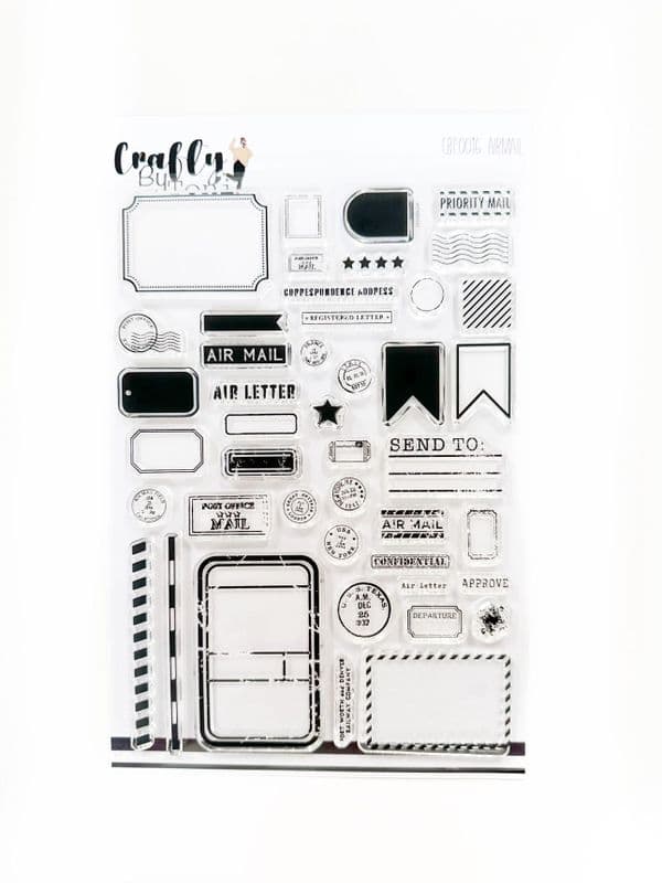 CBT0016-Crafty by Toni A5 Stamp Set