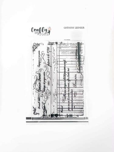 CBT0032-Crafty by Toni A6 Stamp Set Ledger