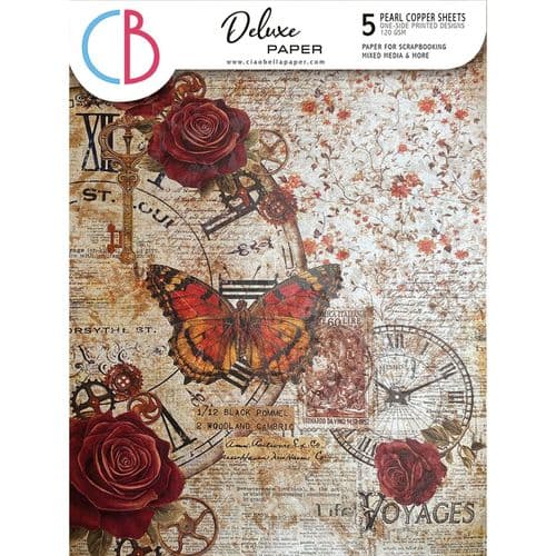 Ciao Bella Paper - Cabinet of Curiosities Deluxe Pearl A4 Paper