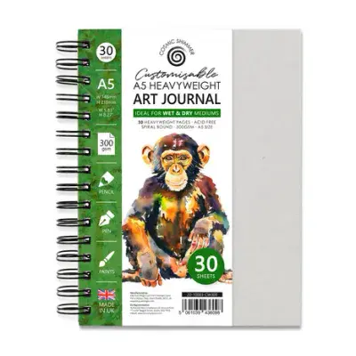 Cosmic Shimmer A5 Art Journal Customisable Heavyweight 300gsm