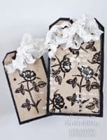 Creative Expressions - Craft Dies - Shabby Basics - Whale Tail Tag By Sam Poole