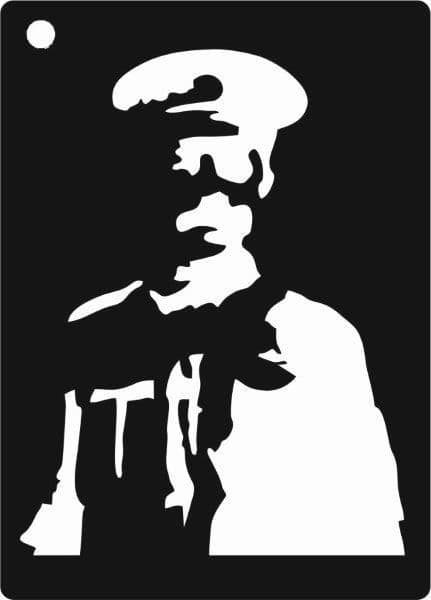 Creative Expressions Mini Stencil - George